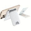 ESR รุ่น Aura Wallet Stand (HaloLock) - ที่เก็บบัตรติดหลังมือถือ - สี Bright White