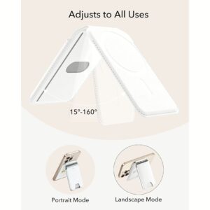 ESR รุ่น Aura Wallet Stand (HaloLock) - ที่เก็บบัตรติดหลังมือถือ - สี Bright White 9 ESR รุ่น Aura Wallet Stand (HaloLock) - ที่เก็บบัตรติดหลังมือถือ - สี Bright White