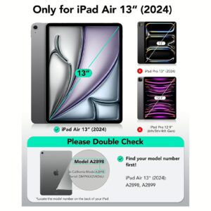 ESR รุ่น Rebound Magnetic Case - เคส iPad Air 13" (2025/2024), iPad Pro 12.9" (6th-4th Gen) - สี Forest Green