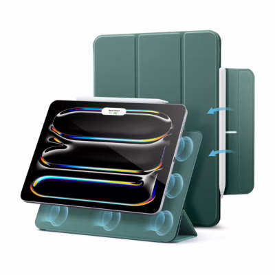 ESR รุ่น Rebound Magnetic Case - เคส iPad Pro 11" (5th/2024) - สี Forest Green