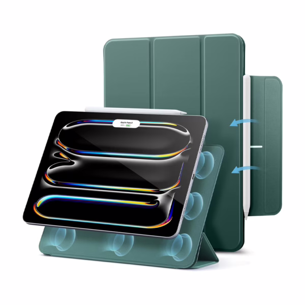 ESR รุ่น Rebound Magnetic Case - เคส iPad Pro 11" (5th/2024) - สี Forest Green