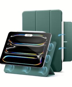 ESR รุ่น Rebound Magnetic Case - เคส iPad Pro 11" (5th/2024) - สี Forest Green