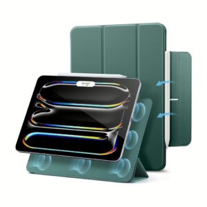 ESR รุ่น Rebound Magnetic Case - เคส iPad Pro 11" (5th/2024) - สี Forest Green