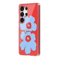 Marimekko รุ่น Case IML - เคส Galaxy S25 Ultra - สี Red/Blue