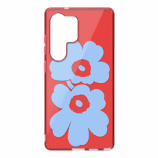 Marimekko รุ่น Case IML - เคส Galaxy S25 Ultra - สี Red/Blue