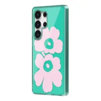 Marimekko รุ่น Case IML - เคส Galaxy S25 Ultra - สี Pink/Green