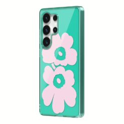 Marimekko รุ่น Case IML - เคส Galaxy S25 Ultra - สี Pink/Green
