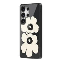 Marimekko รุ่น Case IML - เคส Galaxy S25 Ultra - สี Beige/Black