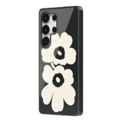 Marimekko รุ่น Case IML - เคส Galaxy S25 Ultra - สี Beige/Black