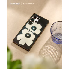 Marimekko รุ่น Case IML - เคส Galaxy S25 Ultra - สี Beige/Black