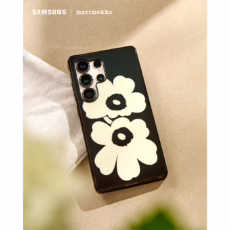 Marimekko รุ่น Case IML - เคส Galaxy S25 Ultra - สี Beige/Black