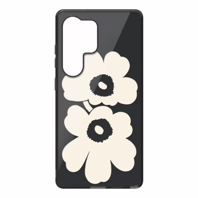 Marimekko รุ่น Case IML - เคส Galaxy S25 Ultra - สี Beige/Black