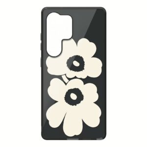 Marimekko รุ่น Case IML - เคส Galaxy S25 Ultra - สี Beige/Black