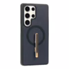 Custype รุ่น Magnetic Wireless Charging Phone Case With Single Pole Stand - เคส Galaxy S25 Ultra - สี Blue