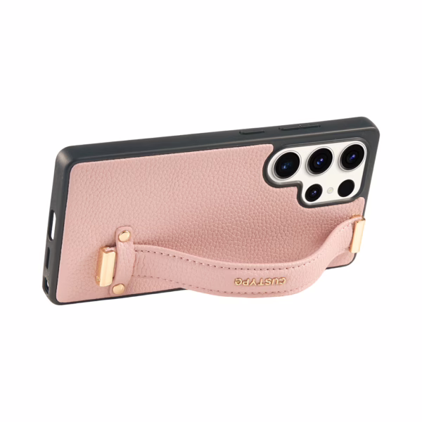 Custype รุ่น StandEase- Wrist Stand - เคส Galaxy S25 Ultra - สี Pink