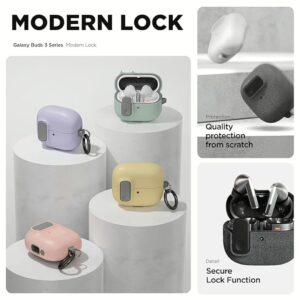 VRS รุ่น Modern Lock - เคส Galaxy Buds 3/ 3 Pro - สี PinkSand