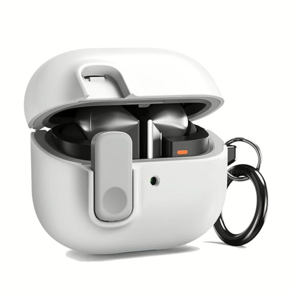 VRS รุ่น Modern Lock - เคส Galaxy Buds 3/ 3 Pro - สี White