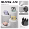 VRS รุ่น Modern Lock - เคส Galaxy Buds 3/ 3 Pro - สี White