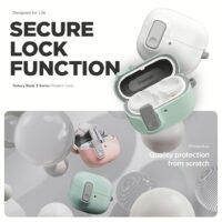 VRS รุ่น Modern Lock - เคส Galaxy Buds 3/ 3 Pro - สี SandStone-Gray