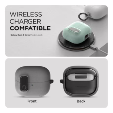 VRS รุ่น Modern Lock - เคส Galaxy Buds 3/ 3 Pro - สี Metal Black