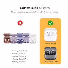 VRS รุ่น Modern Lock - เคส Galaxy Buds 3/ 3 Pro - สี Peach/Coral