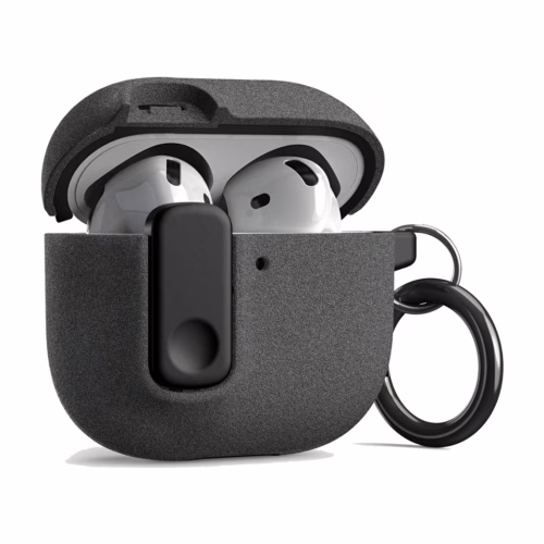 VRS รุ่น Modern Lock - เคส Airpods 4 - สี Sand Stone Grey