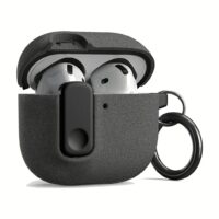 VRS รุ่น Modern Lock - เคส Airpods 4 - สี Sand Stone Grey