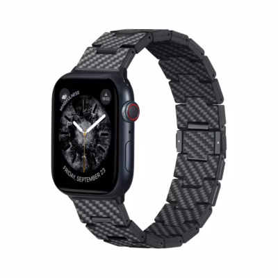 Pitaka รุ่น Carbon Fiber Watch Band – สายนาฬิกา Apple Watch 42/44mm – สี Retro