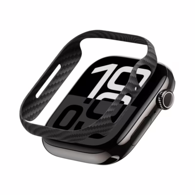 Pitaka รุ่น Air Case - เคส Apple Watch Series 10 (46mm) - สี Black/Grey Twill
