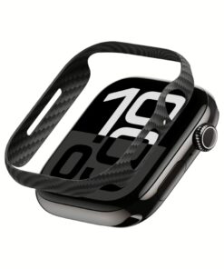 Pitaka รุ่น Air Case - เคส Apple Watch Series 10 (46mm) - สี Black/Grey Twill