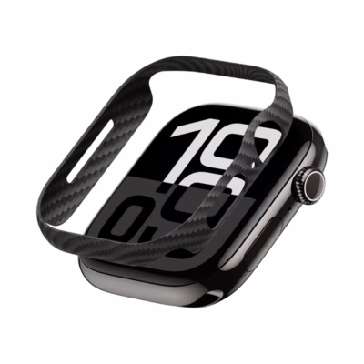 Pitaka รุ่น Air Case - เคส Apple Watch Series 10 (42mm) - สี Black/Grey Till