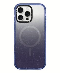 Casetify รุ่น Impact Case with Magnetic - เคส iPhone 16 Pro Max - สี Glitter Indigo