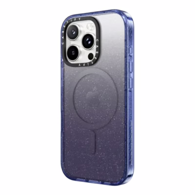 Casetify รุ่น Impact Case with Magnetic - เคส iPhone 16 Pro Max - สี Glitter Indigo