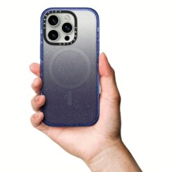 Casetify รุ่น Impact Case with Magnetic - เคส iPhone 16 Pro Max - สี Glitter Indigo