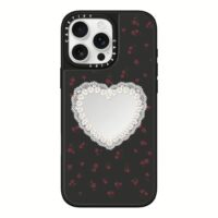 Casetify รุ่น Mirror Case with Magnetic - เคส iPhone 16 Pro Max - สี Gothic Pearly Heart