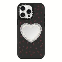 Casetify รุ่น Mirror Case with Magnetic - เคส iPhone 16 Pro Max - สี Gothic Pearly Heart