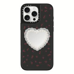 Casetify รุ่น Mirror Case with Magnetic - เคส iPhone 16 Pro Max - สี Gothic Pearly Heart