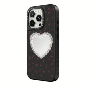 Casetify รุ่น Mirror Case with Magnetic - เคส iPhone 16 Pro Max - สี Gothic Pearly Heart