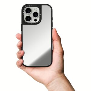 Casetify รุ่น Mirror Case with Magnetic - เคส iPhone 16 Pro Max - สี Gothic Pearly Heart