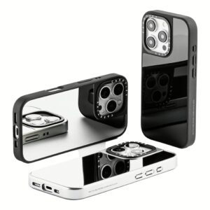 Casetify รุ่น Mirror Case with Magnetic - เคส iPhone 16 Pro Max - สี Gothic Pearly Heart