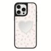 Casetify รุ่น Mirror Case with Magnetic - เคส iPhone 16 Pro Max - สี Pearly Heart