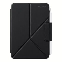 Pitaka รุ่น MagEZ Folio 2 - ฝาพับหน้าจอ iPad mini (7th/6th Gen) - สี Black/Grey