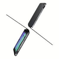 Pitaka รุ่น MagEZ Folio 2 - ฝาพับหน้าจอ iPad mini (7th/6th Gen) - สี Black/Grey