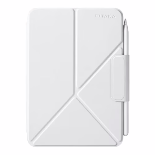 Pitaka รุ่น MagEZ Folio 2 - ฝาพับหน้าจอ iPad mini (7th/6th Gen) - สี White
