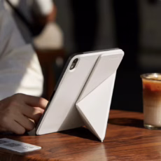 Pitaka รุ่น MagEZ Folio 2 - ฝาพับหน้าจอ iPad mini (7th/6th Gen) - สี White