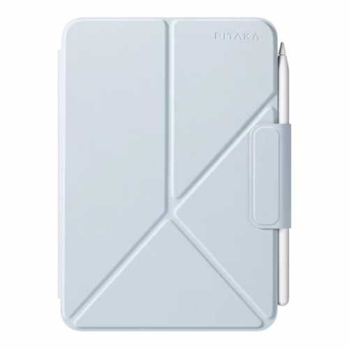 Pitaka รุ่น MagEZ Folio 2 - ฝาพับหน้าจอ iPad mini (7th/6th Gen) - สี Light Blue