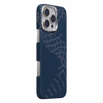 Pitaka รุ่น Snake Ridge (New Year Limited Edition) - เคส iPhone 16 Pro - สี Snowy Day