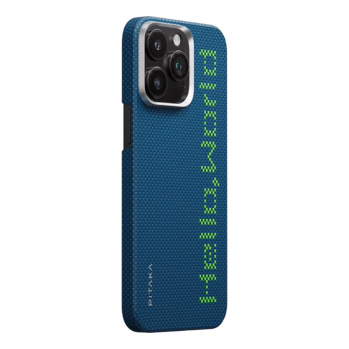 Pitaka รุ่น Tactile Woven - เคส iPhone 15 Pro Max - สี Hello World