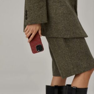 Pitaka รุ่น PTK Monogram (Tactile Woven) - เคส iPhone 16 Pro - สี Green/Gold 11 Pitaka รุ่น PTK Monogram (Tactile Woven) - เคส iPhone 16 Pro - สี Green/Gold