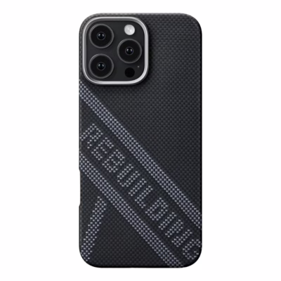 Pitaka รุ่น Re-TROS Rebuilding (Tactile Woven) - เคส iPhone 16 Pro - สี Rebuilding